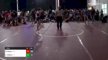 113 lbs Prelims - Blake Boyer, Kraken vs Connor Killion, PA Alliance