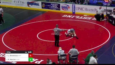 117 lbs Consi Of 32 #2 - Layten Bowersox, Mifflin County vs Anderson Narzisi, Pennridge