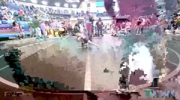 35 lbs Quarterfinal - Colt Manuel, Blackwell Wrestling Club vs Leroy Smith, Hinton Takedown Club