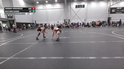 150 lbs Quarterfinals (8 Team) - Andrew Tawadrous, Scanlan vs Matthew Kaiser, Team Shutt