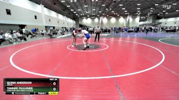 165 lbs Cons. Round 4 - Quinn Anderson, Jesuit vs Tanner Faulkner, Christian Brothers College