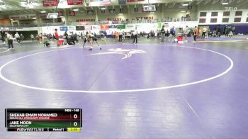 149 lbs Quarterfinal - Shehab Emam Mohamed, Indian Hill Community College vs Jake Moon, Oklahoma City