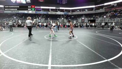 115 lbs 5th Place - Zion Burroughs, Glasgow Wr Ac vs Nico Punshon, Windsor