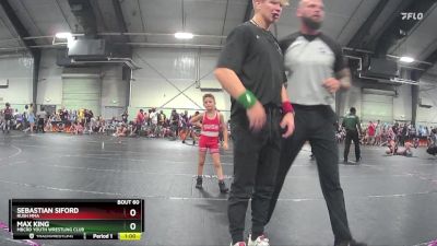 72 lbs Round 2 - William Duty, Eastside Youth Wrestling vs Aria Bushaw, Carolina Reapers