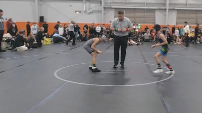 60 lbs Round 1 (4 Team) - Mario Sciortino, Neighborhood Wrestling vs Luke Pinkerton, Rising Kingz