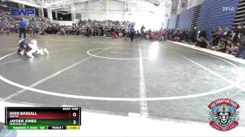 115 lbs Semifinal - Aven Basgall, Bobcat vs Jayden Jones, Nebraska WA
