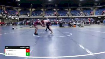 182 lbs Cons. Round 3 - Joe Weeks, Dunlap vs Simon Schulte, Edwardsville