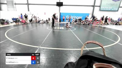 24 kg Rr Rnd 2 - Penelope Anaya, MGW Bittersweet Mint vs Stella Gifford, Michigan Rev Girls Blue