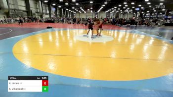 120 lbs Round Of 64 - Kaleb Jones, GA vs Amon Villarreal, NC