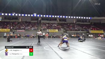 133 lbs Round Of 32 - Mario Huggins, Rowan vs Jonathan Tanguma, Washington