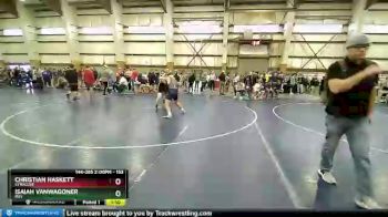 153 lbs Champ. Round 2 - Christian Haskett, Syracuse vs Isaiah VanWagoner, Roy