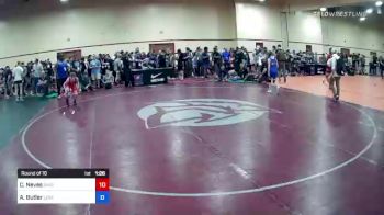 110 lbs Round Of 16 - Carter Neves, Ohio vs Albert Butler, Level Up Wrestling Center