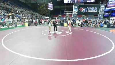 100 lbs Cons 32 #1 - Riley Meyer, WY vs Maria Siquina Can, OR