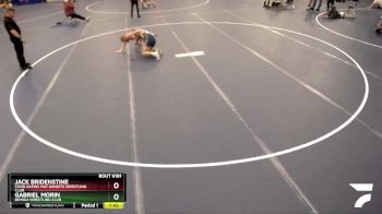 120 lbs Semifinal - Jack Bridenstine, Coon Rapids Mat Bandits Wrestling Club vs Gabriel Morin, Bemidji Wrestling Club