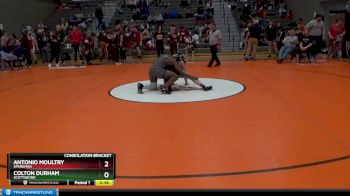 172 lbs Consolation Bracket - Colton Durham, Scottsboro vs Antonio Moultry, Sparkman