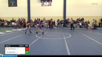 90 lbs Cons. Round 3 - Ryker Duellman, LAW La Crosse Area Wrestling vs Dalton Hutchinson, Grapplers