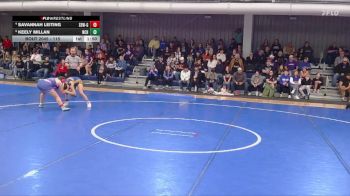 115 lbs Round 2 - Savannah Leiting, Seward vs Keely Millan, Norton Community HS