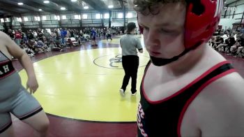 285 lbs Round 1 (8 Team) - Caden Young, Uintah vs Beckam Taylor, Bear River