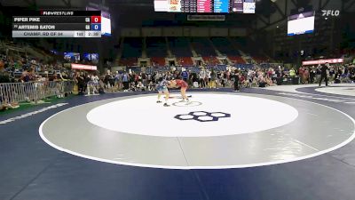 130 lbs Champ. Rd Of 64 - Piper Pike, CA vs Artemis Eaton, GA