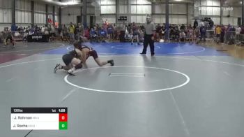 132 lbs Round Of 16 - Jaxson Rohman, MN All Stars vs Johnny Rocha, Colorado Bad Boys