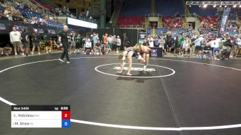 150 lbs Semis - Landon Robideau, MN vs Maddox Shaw, PA