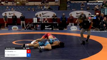 67 kg Quarterfinal - Peyton Omania, New York Athletic Club vs Calvin Germinaro, Minnesota Storm