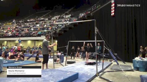 Kayla Momanyi - Women's Group, Mini-Hops Gymnastics - 2021 Women's Xcel Region 4 Championships