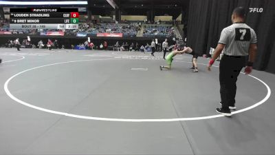 149 lbs Champ. Round 1 - 9 Bret Minor, Life vs Louden Stradling, Cleary