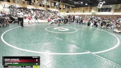 149 lbs Round 1 - Thomas Zubia, GWC vs Adam Vasquez, Rough House Wrestling