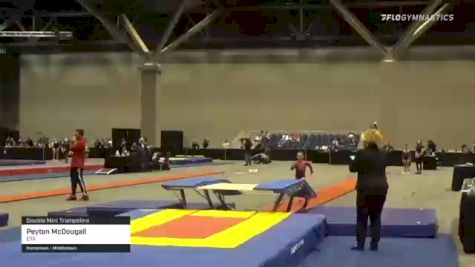 Peyton McDougall - Double Mini Trampoline, ETA - 2021 USA Gymnastics Championships