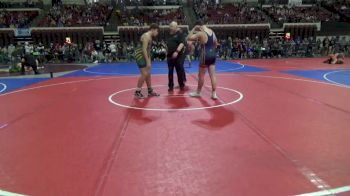172 lbs Champ. Round 1 - Christian Mertz, Harvey-Wells County vs Bradlee Hahn, Bearcats Wrestling Club Helena