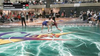 127 lbs Finals (8 Team) - Declan Dahl, Anoka, MN vs Jackson Olson, Hononegah, IL