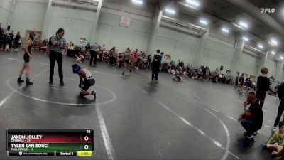 76 lbs Round 3 (6 Team) - Jaxon Jolley, CTWHALE vs Tyler San Souci, Full Circle