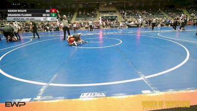 84 lbs Consi Of 16 #1 - Kason Wolfe, Keystone Wrestling Club vs Brandon Flamini, High Pace Wrestling Club