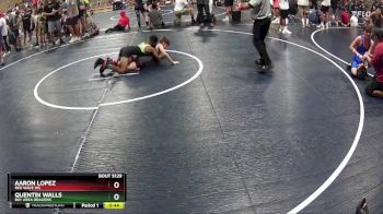 82 lbs Cons. Semi - Quentin Walls, Bay Area Dragons vs Aaron Lopez, RED WAVE WC