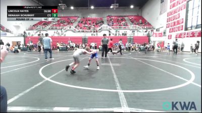 58 lbs Round Of 16 - Lincoln Hayes, Carl Albert vs Benaiah Schubert, Chandler Takedown Club