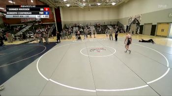 132 lbs Champ. Round 2 - Roberto Contreras, Park City Wrestling Club vs Gunner Knudsen, Sanderson Wrestling Academy
