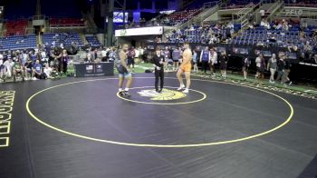 220 lbs Cons 32 #1 - Cooper Caraway, Illinois vs Nehemias Pettway, Connecticut