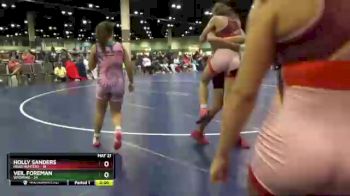 135 lbs Round 3 (8 Team) - Veil Foreman, Wyoming vs Holly Sanders, Head Hunters