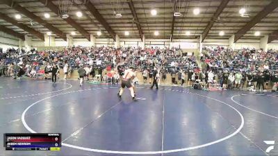 220 lbs Semifinal - Jason Vazquez, ID vs Akeem Newsom, CA