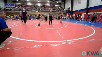 90 lbs Semifinal - Camden Lloyd, Team Tulsa Wrestling Club vs Korbyn Johnson, Checotah Matcats