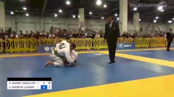 PAULO ANDRÉ LANZILLOTTI vs FELLIPE ANDREW LEANDRO SILVA 2022 American National IBJJF Jiu-Jitsu Championship