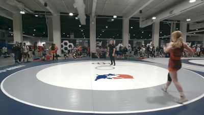 110 lbs Cons. Rd Of 16 - Rachel Hayes, NoWorries Academy vs Acelyn Duran, Duran Wrestling Club