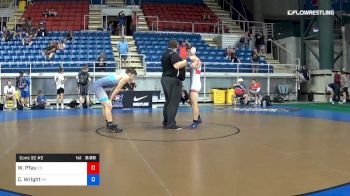 160 lbs Cons 32 #2 - Wyatt Pfau, Colorado vs Caden Wright, Pennsylvania