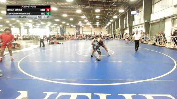 195 lbs Rr Rnd 1 - Brian Lopez, Team Germantown vs Zeshawn Williams, Freakztyle Wrecking Crew