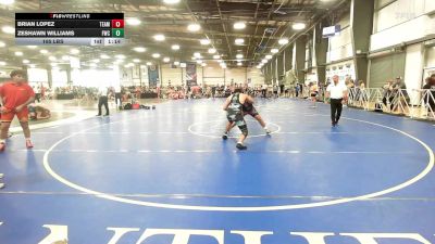 195 lbs Rr Rnd 1 - Brian Lopez, Team Germantown vs Zeshawn Williams, Freakztyle Wrecking Crew