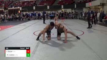 160 lbs 3rd Place Match - Robert Laakso, Cascade Little Guy Wrestling vs Ty Sayler, Thermopolis Wrestling Club