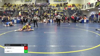 115 lbs Consy 6 - Nico Maisel, University Hawks W.C. vs Landon Ault, Trinity