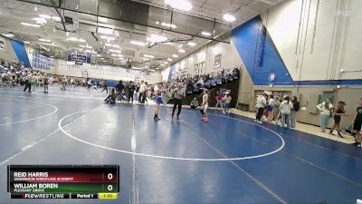 100 lbs Quarterfinal - Reid Harris, Sanderson Wrestling Academy vs William Boren, Pleasant Grove