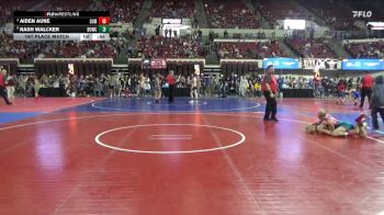 74/81 1st Place Match - Nash Walcker, Un-attached vs Aiden Aune, Glasgow Wrestling Club